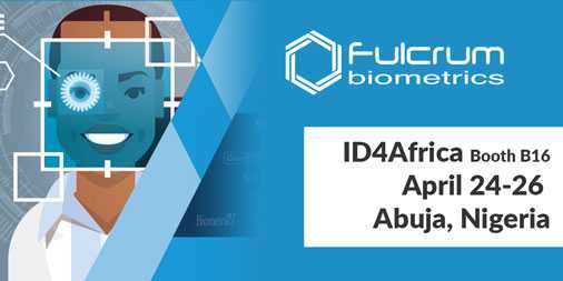 FulcrumBioID's tweet photo. Did you get your personalized luggage tag yet at @ID4Africa booth B16? Check out a new advanced biometric enrollment software while you wait! #ID4Africa2018 https://t.co/gPh9ErP3Zw