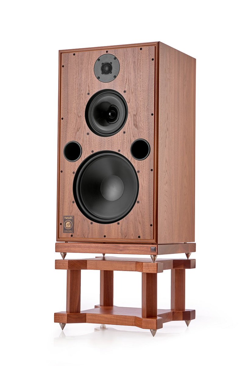 HarbethHQ's tweet photo. JUST ANNOUNCED: Experience THREE of our 40th anniversary models at the @LAAudioShow , 8th-10th June 2018 - the M40.2, M30.2 &amp; P3ESR. Find Fidelis AV in room 610 #hifishow #40yearsofHarbeth #walnut #olivewood #silvereucalytpus #anniversaryspeakers #highendaudio https://t.co/Vrw3Wzz2b4