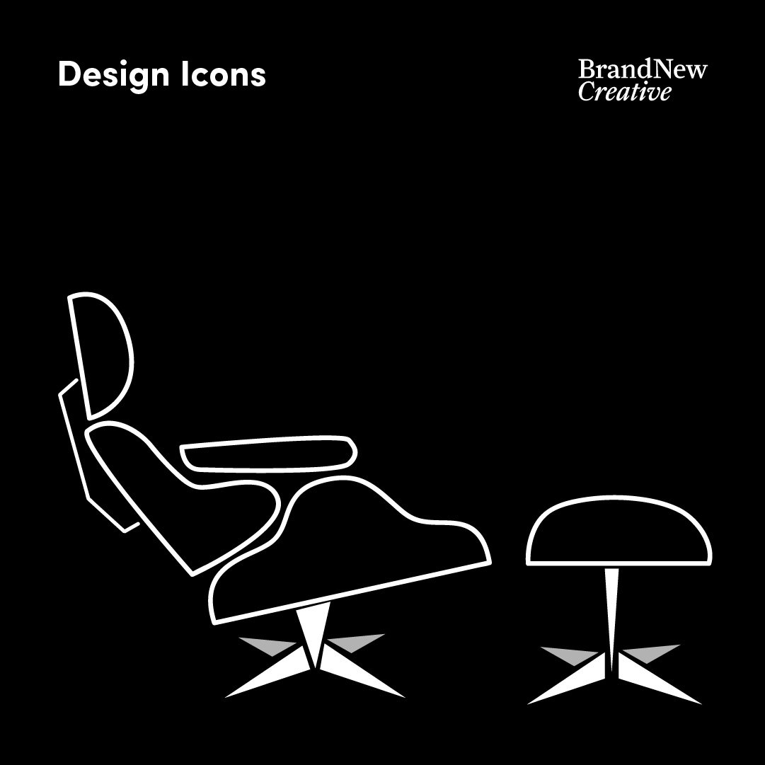 BrandNewCreativ's tweet image. We appreciate the classics and love drawing them. Fourth in our series of #designicons is the Lounge Chair and Ottoman designed by Charles Eames.
 #bncloves #bncprojects #typography #design #graphicdesign #WIP #GreatWork4GreatPeople #focused #digitalart #linedrawing #illustration