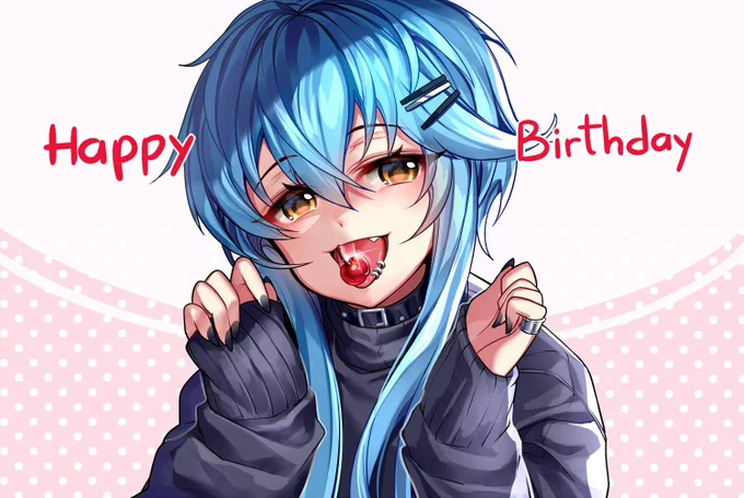 Happy birthday to @Hieihirai  ;-; 🌸🌸🌸❤️ 