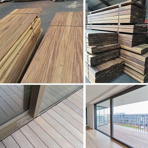 #Okan is een prachtig, #duurzame #houtsoort . Ideaal voor vloer- en terrasdelen. Nu scherp geprijsd &amp; direct leverbaar: bit.ly/2Kf1vGM