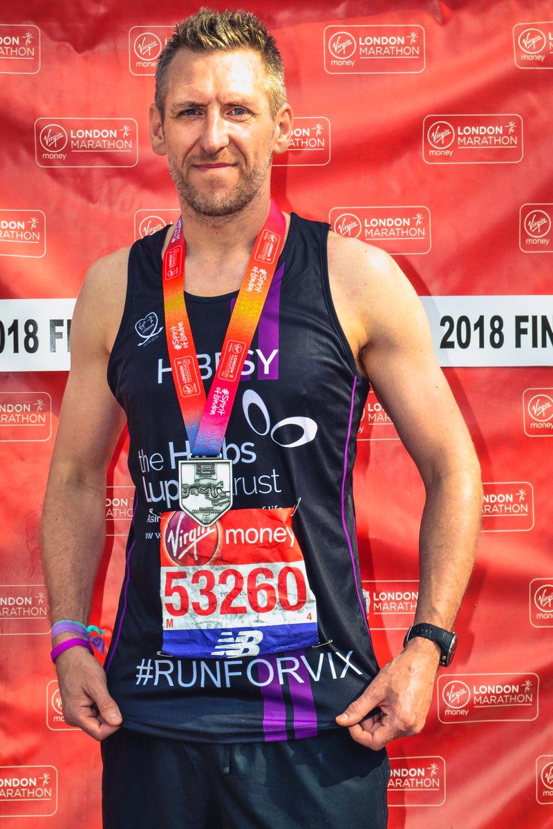 hibbsy's tweet photo. #ThrowbackThursday
There will be days you don't think you can run a marathon. There will be a lifetime of knowing you have.
X3 London Marathon Finisher!
#RunForVix #TeamHibbsLupusTrust https://t.co/rflKY1XvFK