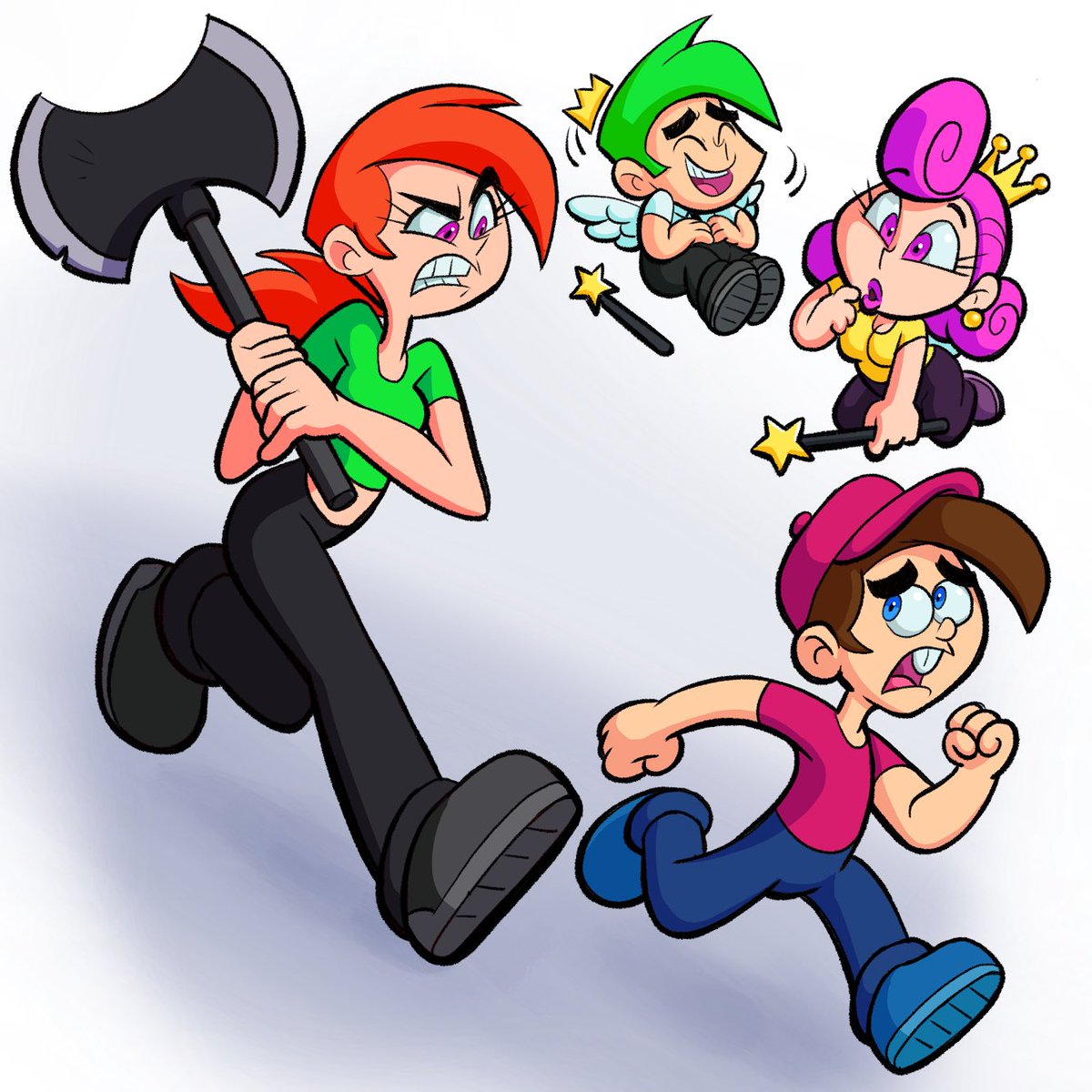 lazuliro's tweet photo. @realhartman Dang! I missed the deadline! Still fun to do :D
Love your style @realhartman
#channelchasers2 #butchhartmandraws https://t.co/NkSxQTqQUy