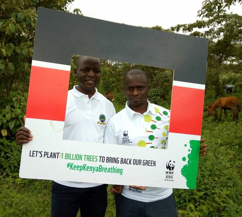 HELBpage's tweet photo. Today was a good day, staff from @HELBpage did their bit to #KeepKenyaBreathing. You to can do your part by planting more trees to #BringBackOurGreen.

Inset: HELB's Asst. Manager Corporate communications &amp; Customer experience, Mr. @CollinsWenje &amp; @WWF_Kenya 's Mr. Peter Muigai. https://t.co/aGskmzqmy0