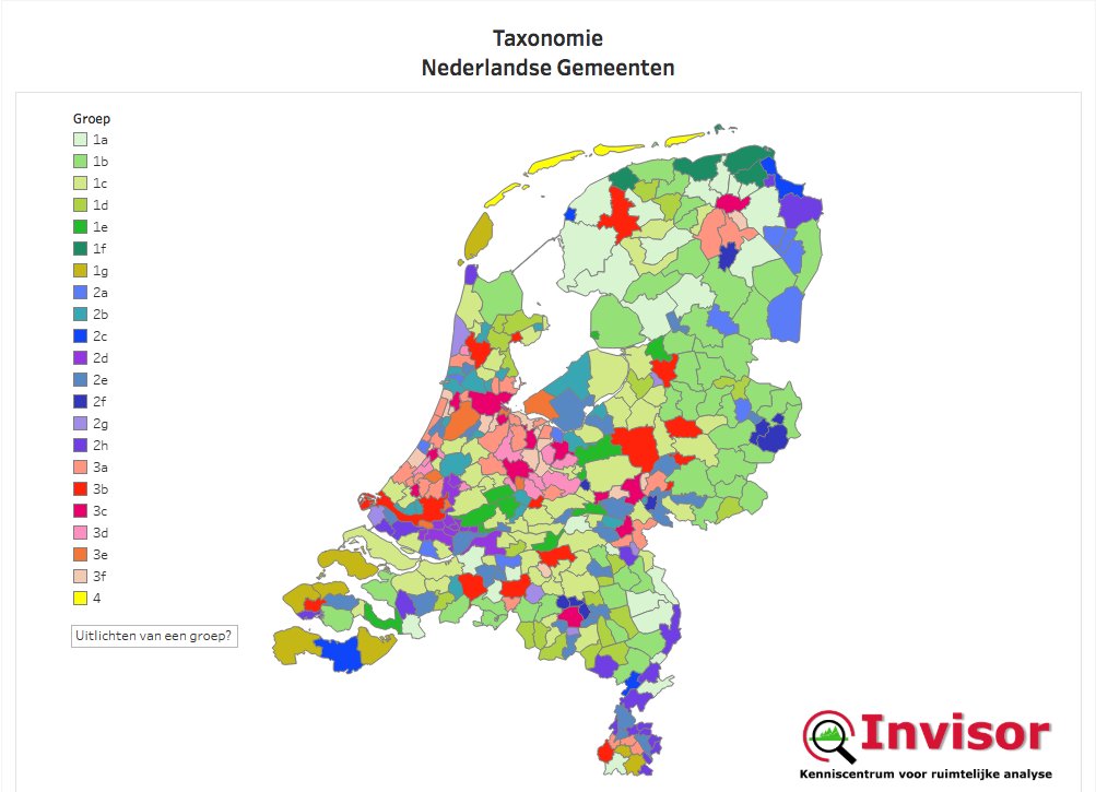 InvisorNL's tweet image. De Taxonomie van de Nederlandse Gemeenten 2018 is nu beschikbaar.

De Taxonomie is een indeling van gemeenten op basis van het bedrijvigheid profiel. 

tabsoft.co/2KfXh1D