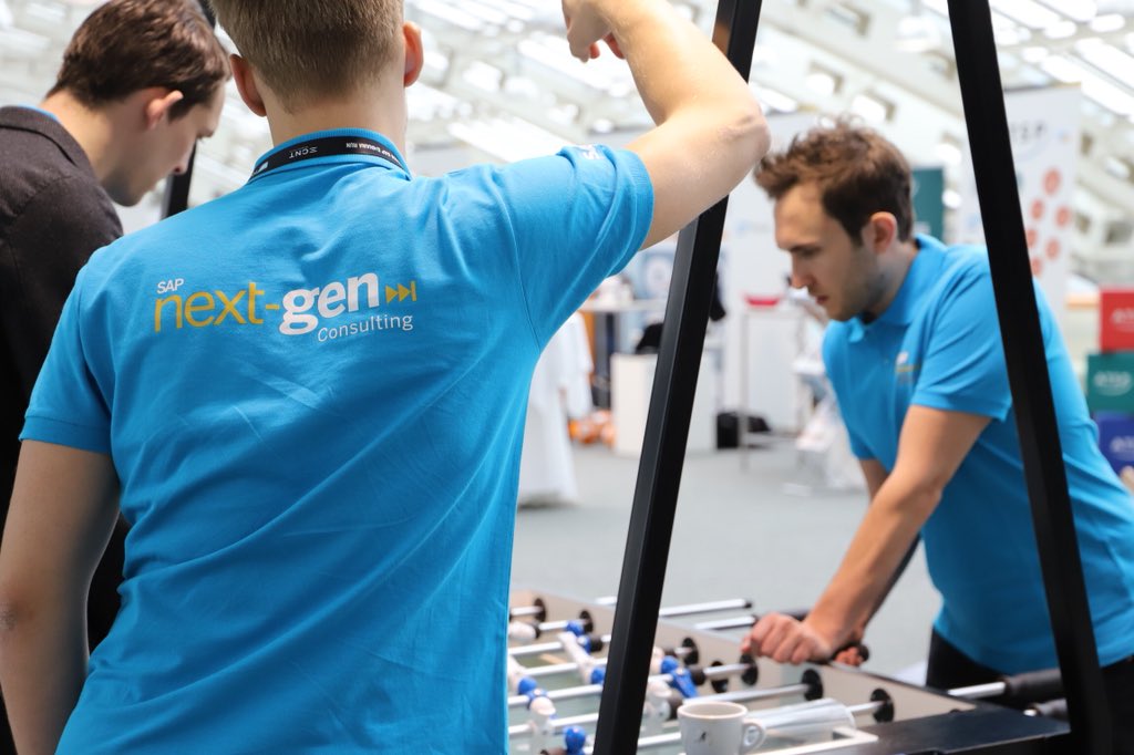 Konrad_Gerger's tweet image. The match ball is on @SAP #sapforum @SAPNextGen