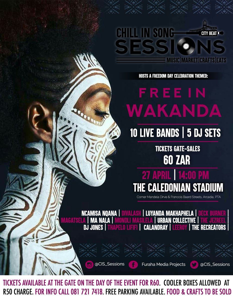 CIS_Sessions's tweet photo. We are on tomorrow! #cis_sessions #freeinwakanda https://t.co/t2GOjqBZEF