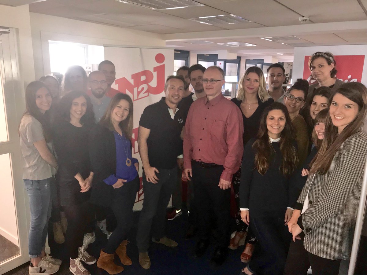 NRJ12lachaine's tweet photo. En ce #DuoDay2018, Franck est venu partager une journée avec les équipes du groupe #NRJ ! @NRJ12lachaine @Cherie25tv @nrjhitslachaine @ESAT_Moskowa https://t.co/mgqP9VH7ex