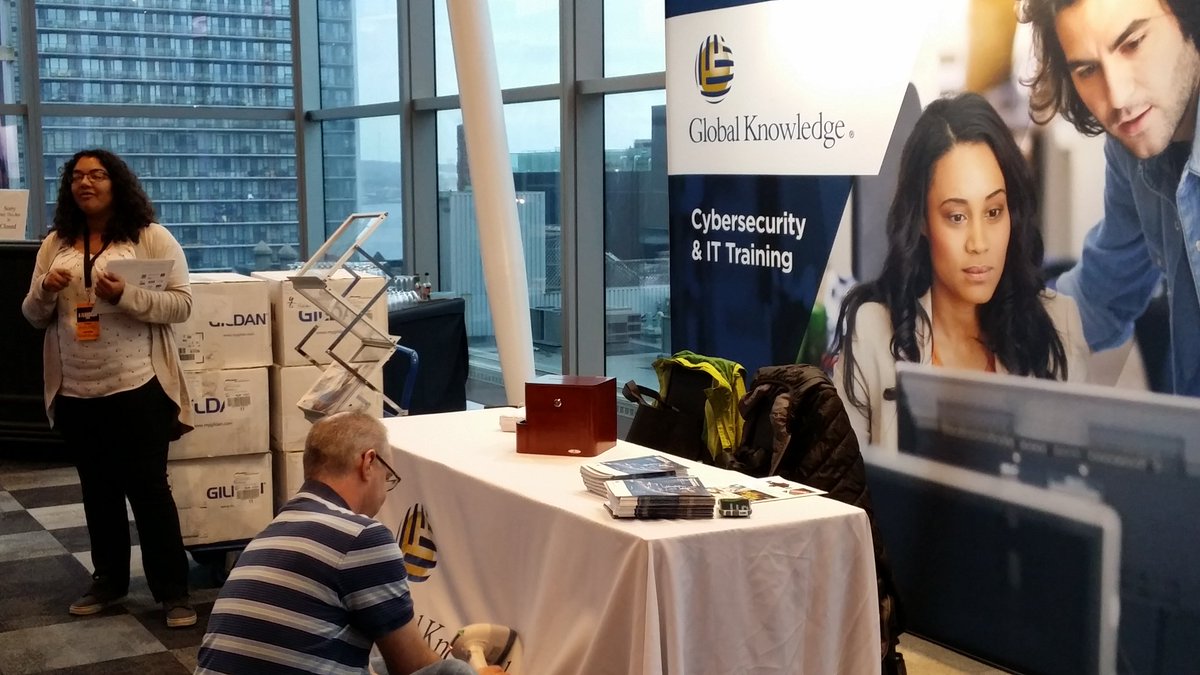 GK_bradhaynes's tweet photo. Getting setup up for #altseccon in Halifax. @GKCanada Drop by the booth and say hello to @GK_bradhaynes and Sarah @sdaly22 https://t.co/vekRC6k88i