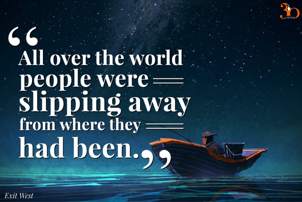 CPTBookClub's tweet photo. There is still time &amp; space to join us this Saturday for our group Book Discussion. Exit West by Mohsin Hamid can be read in 2 sittings. #saturdaybookclub #migration https://t.co/5kUOaVcAaA https://t.co/0GqsQ48mje