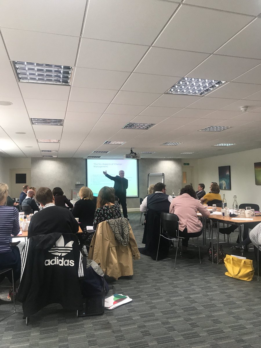 Great to have <a href="/steve_munby/">steve munby</a> talking at G4G seminar. Discussing the six aspects of change management. “It’s about telling a story that is compelling and exciting”