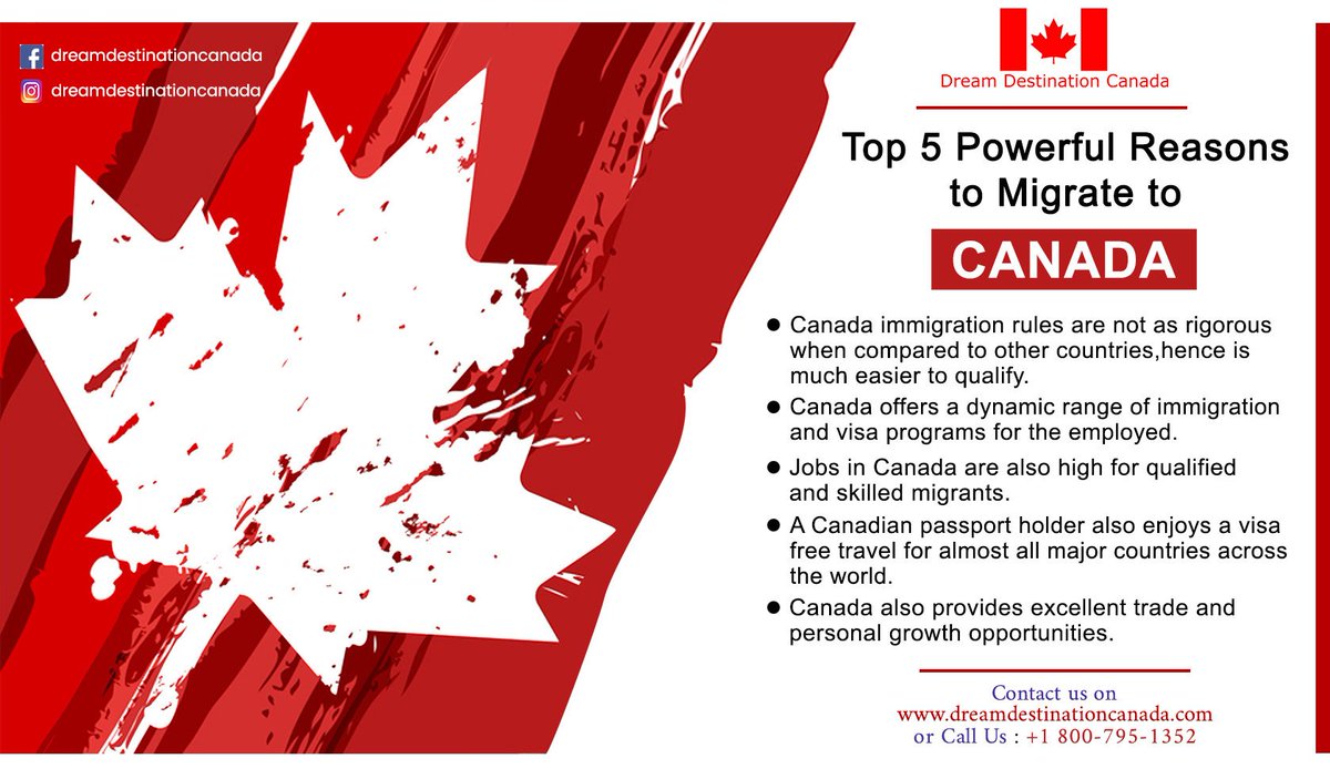 DreamDestnation's tweet photo. One of the easier ways to get Permanent Residency in Canada.
Contact us to know more:

Globe: + 18007951352
URCS. contact@dreamdestinationcanada.com
visit us : https://t.co/Whtbmqof9z
#dreamdestinationcanada https://t.co/ygZ5lyTHnl