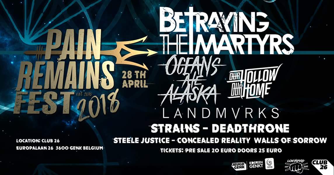 concealedrlty's tweet photo. Who's ready for the Pain Remains Fest 2018?! We certainly are! And our new drummer has proven himself worthy to break down the stage with us!! 💣💥

Get your tickets to see one of your favorite bands like BETRAYING THE MARTYRS,  LANDMVRKS, Oceans Ate Alaska, and many more! https://t.co/m4EGv41K79