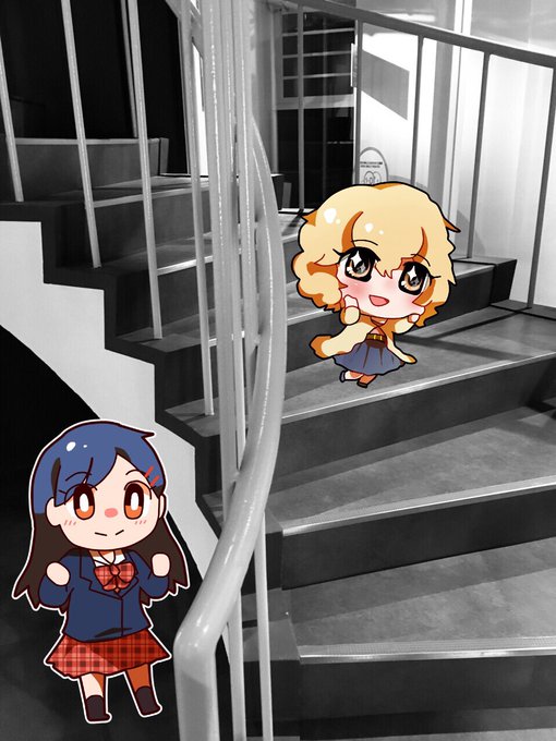 螺旋階段のtwitterイラスト検索結果 古い順