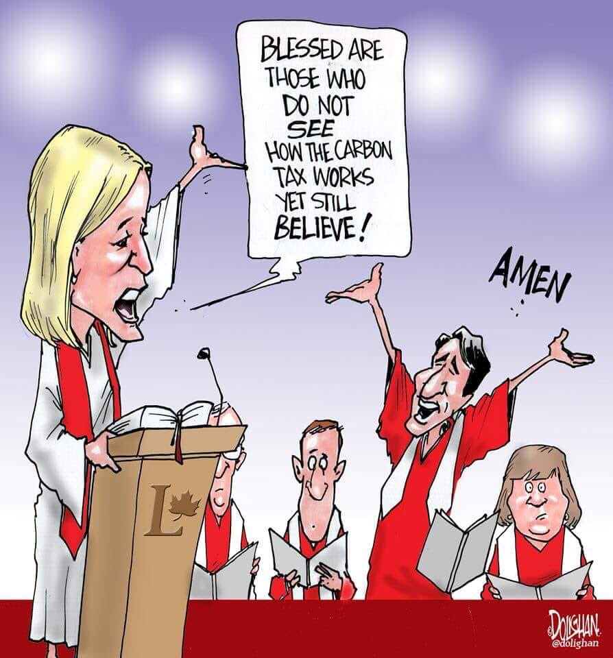 Evenings_Star's tweet photo. Provinces could successfully argue effects of proposed carbon tax legislation is the imposition of taxes which will not positively affect climate change &amp; regulating environment. Will make businesses non-competitive = jobs loss &amp; investment 

#Fraud #cdnpoli #carbontax #taxgrab https://t.co/3YQksUKQO6