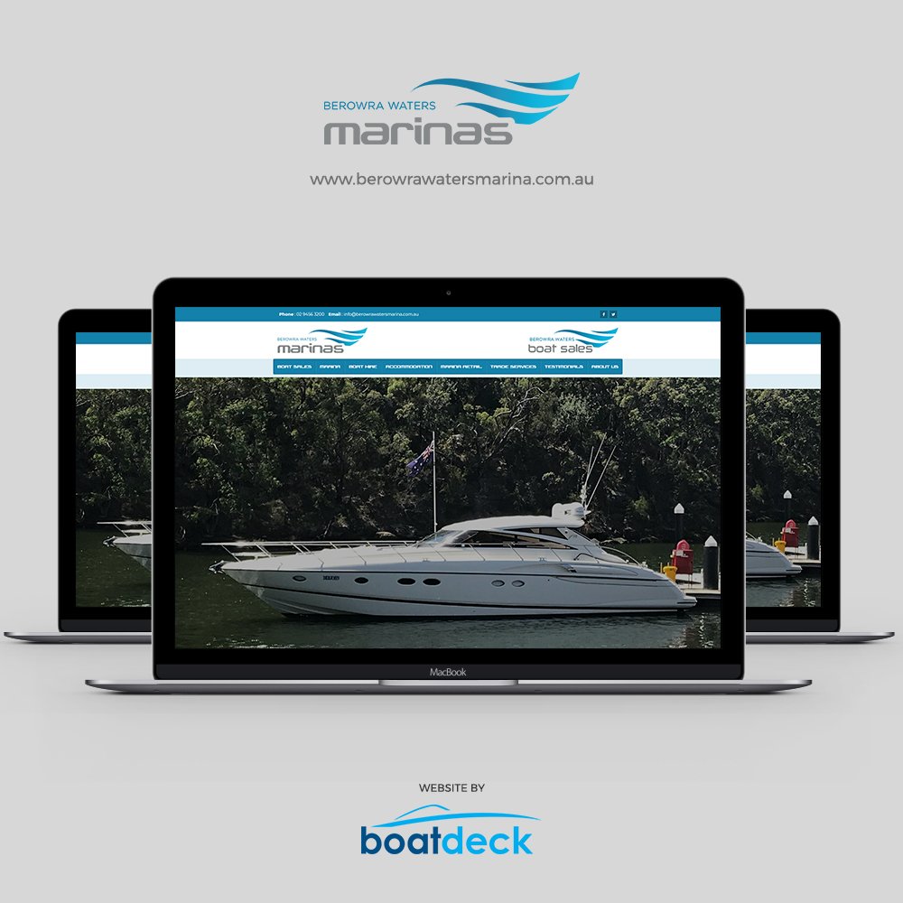 Berowra Waters Marina, a privately owned marina in Sydney’s northern suburbs with an elegant and interactive website created by Boatdeck!

Check more of our portfolio on our website boatdeck.com.au 

#webdeveloper #websitedeveloper #marinewebsites #websiteportofolio