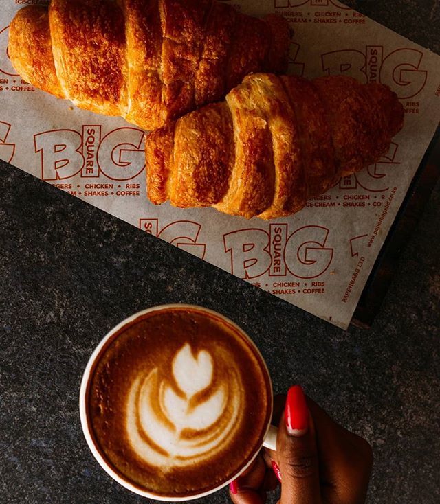 BigSquareKE's tweet photo. There's nothing as stimulating as having a GOOD CONVERSATION over GOOD BREAKFAST!! Hop into any of our branches and enjoy our flavour full COFFEE and  freshly baked CROISSANTS. 🥐☕🥐☕
Available in all branches, at all times!!
#bigsquareke 
#bigonbreakfast https://t.co/IqTXSxeK1v