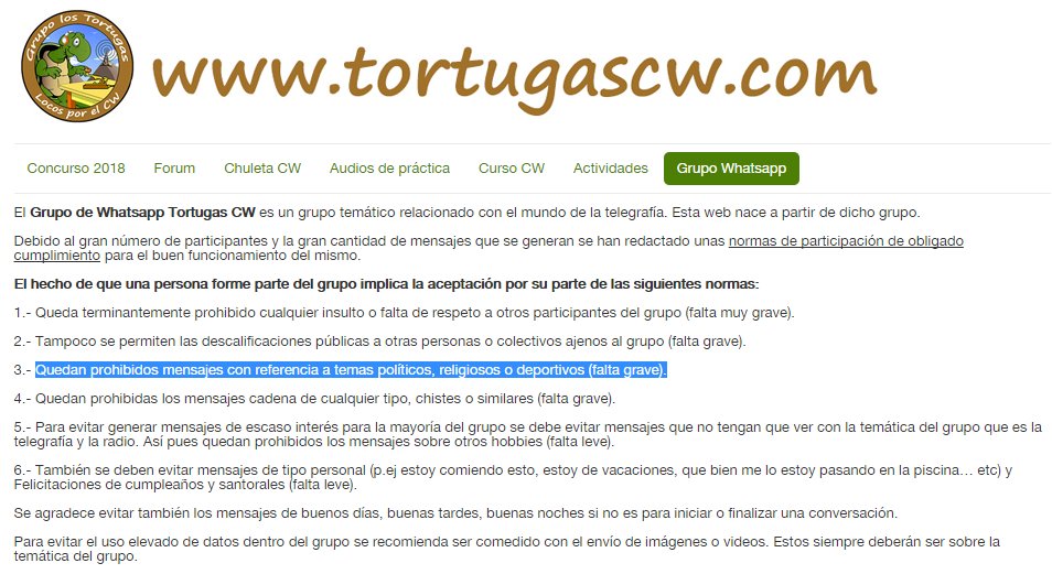 ohtaron's tweet photo. Vamos.... sólo por recordaros vuestras propias normas... Y ya no digo nada más... https://t.co/tayvhLwm5g