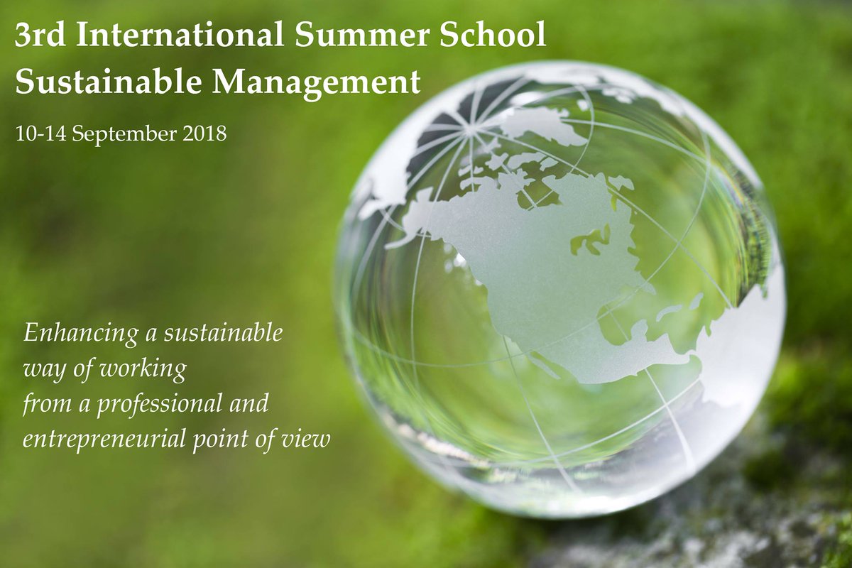 OnderzoekOdisee's tweet photo. #sustainability issues from a #business-oriented point of view!
3rd International Summer School Sustainable Management in #Brussels and #Ghent: September 2018.
#ISSSM2018
https://t.co/vKPnv9GznH
Organised by @odiseehogesch, @Hogeschool_Gent, @KU_Leuven, Rosto Solidarió and #VLUHR https://t.co/5LNx0Qo6nR