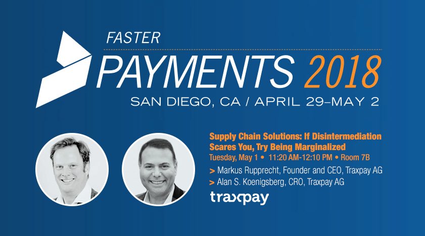 akoeni's tweet photo. .@NACHAOnline #payments2018 is just days away in #SanDiego. Amazing sessions, debate, learning and networking. See you there! .@Traxpay .@G2WebServices .@jpmorgan .@torontodominion #rpgcgroup #payments #trade #blockchain #cryptocurrency #DiversityandInclusion https://t.co/rS6SJ1easa