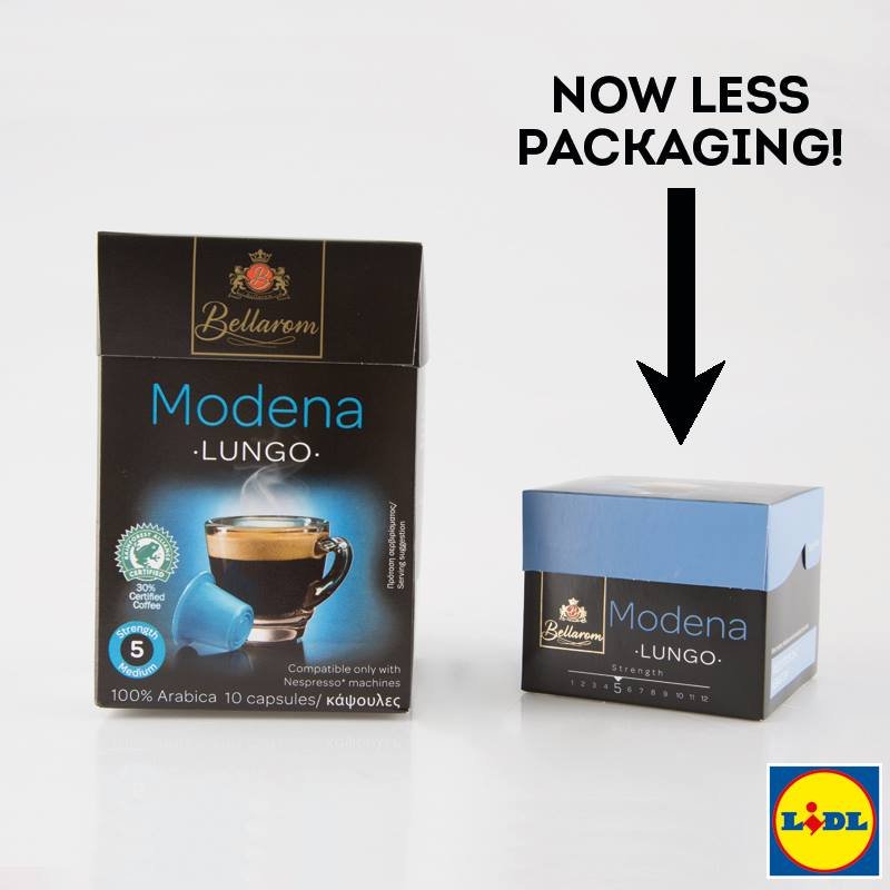 Lidl Ireland on Twitter: "@TatjanaKS Were they our Nespresso-compatible  coffee pods? €1.69 each! They've been updated with a reduction in  packaging! https://t.co/wSL6aCa6l2" / Twitter