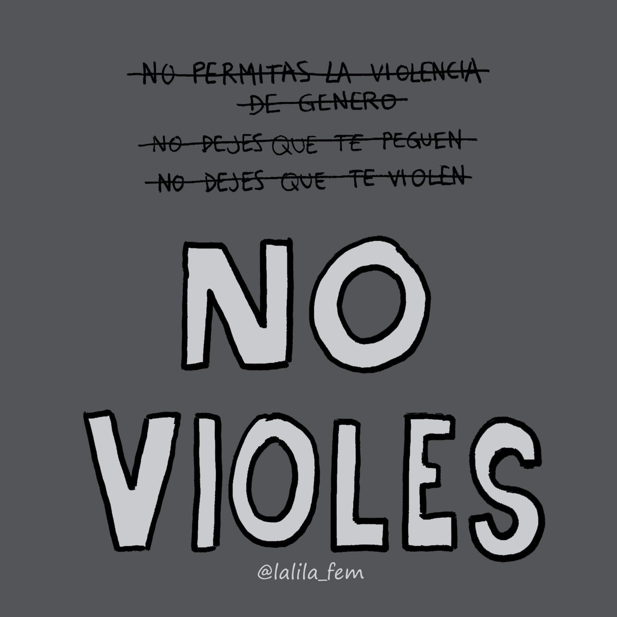 Ndemoniado's tweet photo. No es culpa de ella
No es que ella tenga que tener cuidado
No es que ella se proteja
ES QUE NOSOTROS DEJEMOS DE VIOLAR
 #estaesnuestramanada https://t.co/vFDV9hV753