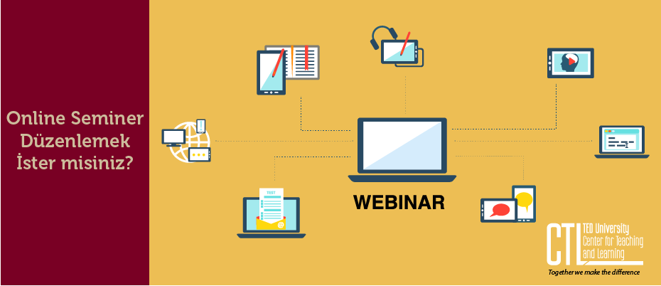 TED Üniversitesi'nde sınıf içi eğitimi webinar ile renklendiriyoruz. #tedu #teduniversity #tedu_ctl