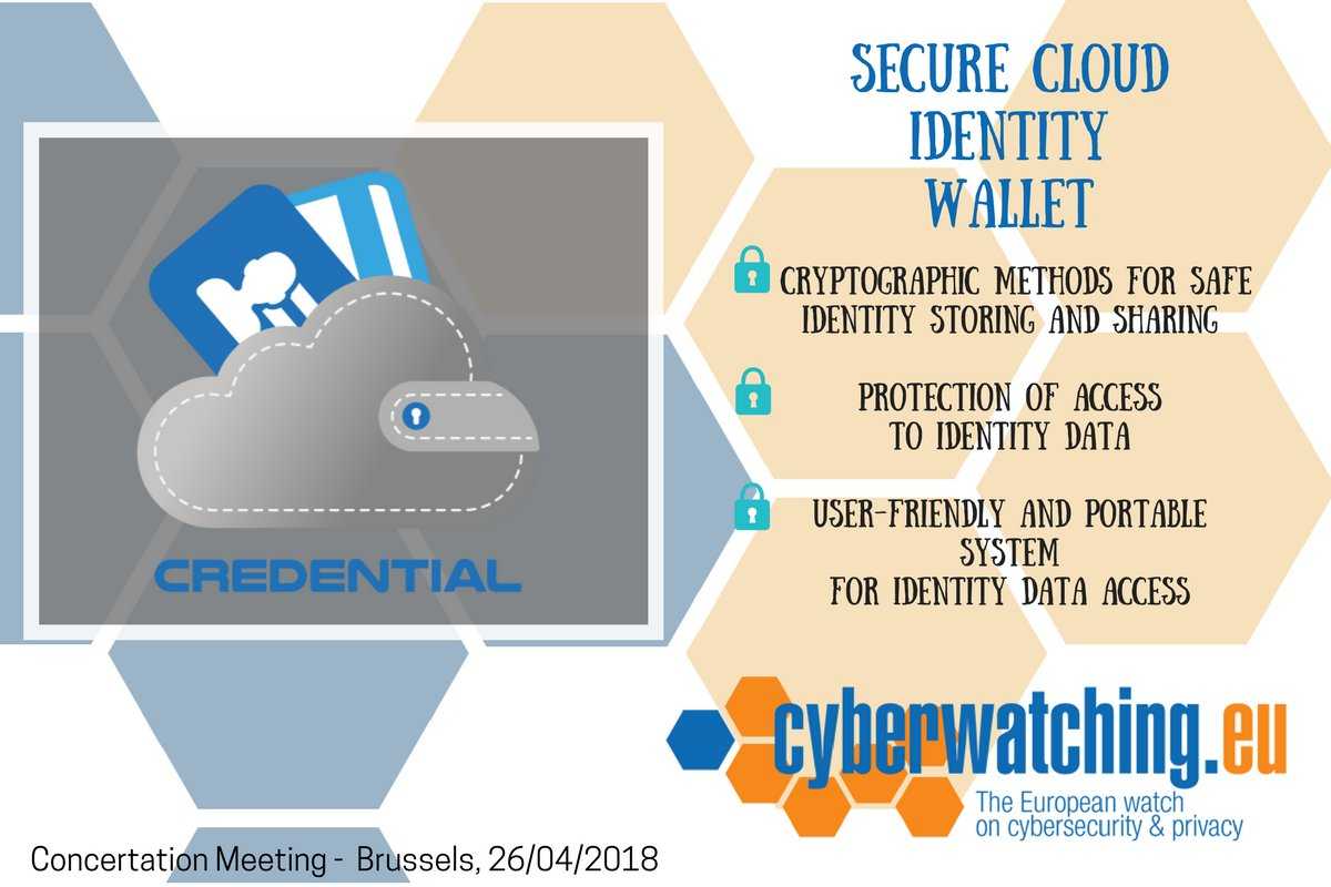 Meet #CREDENTIAL today at @cyberwatchingeu's concertation meeting in #Brussels! Our project will be in break-out 1 on '#Applications and #UserOriented services'!

@CORDIS_EU @EU_H2020 #CyberSecurity @CStriecks