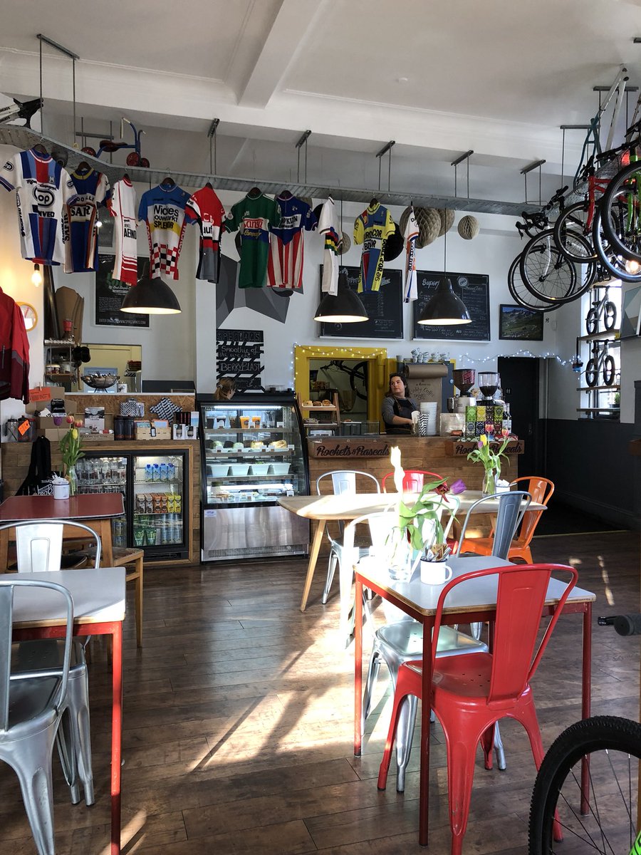 GregBarden's tweet photo. Fueling up at the colourful Rocket and Rascals cafe before heading off to Zürich to talk about all things crypto and Pixie Token. Hopefully get some exploring of the city done too. #chiefexplorer https://t.co/IWl6jX9oii