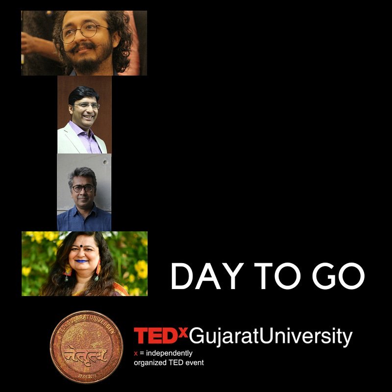 tedxgujaratuni's tweet photo. #1dayToGo #tedx #tedxgujaratuniversity 
#partners
#cassidixmediaworks 
#frankjeferson
#wastengage 
#flavors
#letsrecycle
#parajOrganics
#arvind
#allevents
#crownplaza 
#kairamyajourneys 
#dhruvats 
#tupperware
#action
#iKhodal https://t.co/nKvtNNNj7T