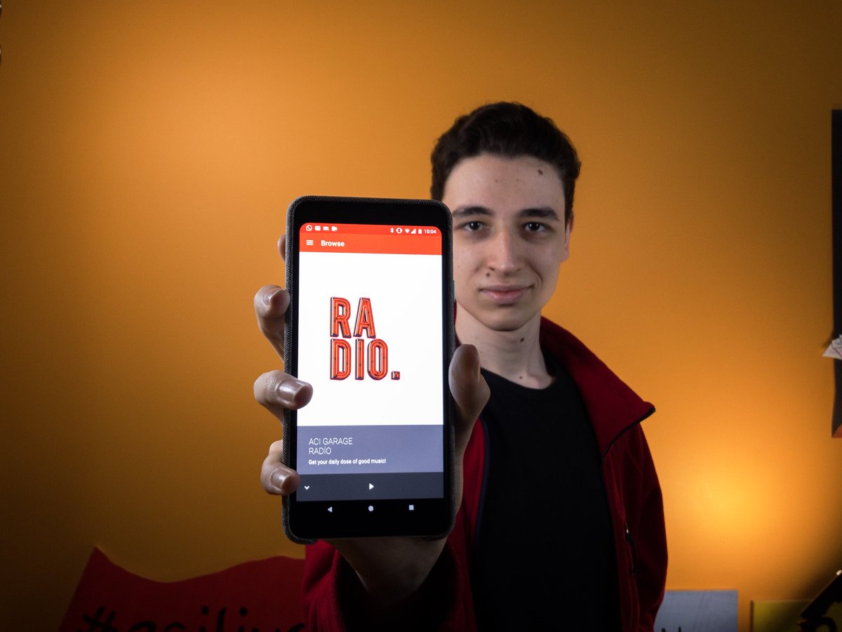 acigarage's tweet photo. Bartu promised, Bartu delivered. ACI Garage Radio's Android app is ready on https://t.co/Y2CSQn2zMw 
Keep in mind that it's still in beta! https://t.co/1o6Ixic44H
