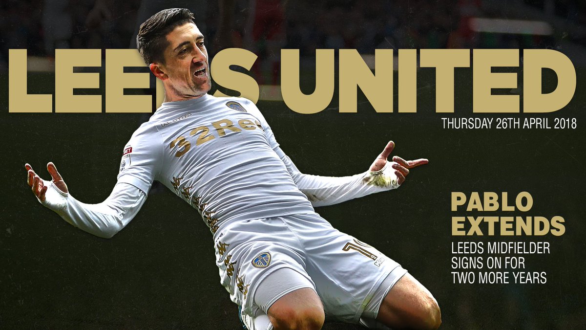 LUFC's tweet image. ✍ | #LUFC are pleased to announce that Pablo Hernandez has signed a new two-year contract at Elland Road

Read more ➡️ bit.ly/2HN88C