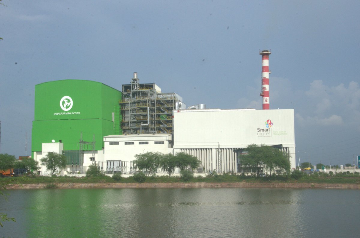 Essel_Infra's tweet photo. Essel Infra’s Jabalpur Waste to Energy Plant awarded the integrated MSW-to-Energy category by Ministry of Housing &amp; Urban Affairs https://t.co/piD2xQjRMW