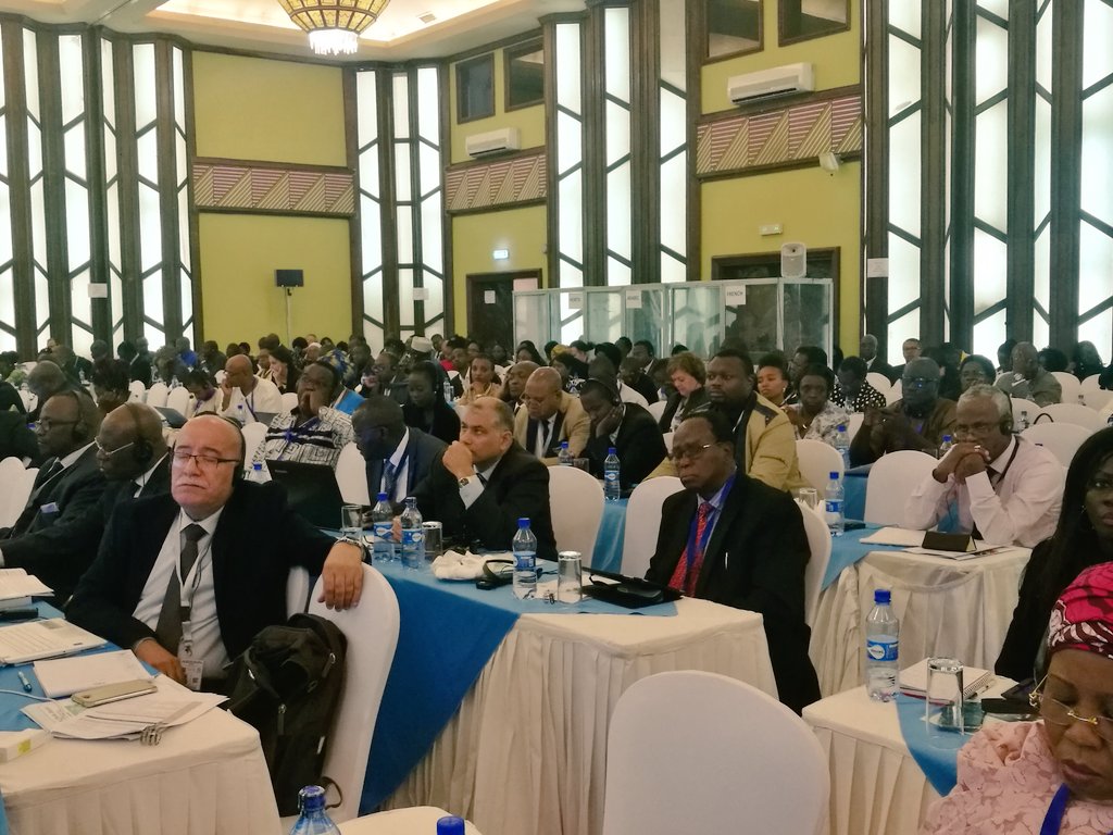 UnescoEast's tweet photo. Synergizing #SDG4 & #CESA16-25 through thematic clusters, where @_AfricanUnion & @UN work in coordination to implement #STEMEducation #ICT in #Education, #TeacherDevelopment #HigherEducation #EducationPlanning #PeaceEducation #TVET #PACE2018 with @eddymatoko & @jordannaidoo1 https://t.co/XD2iYvoseT