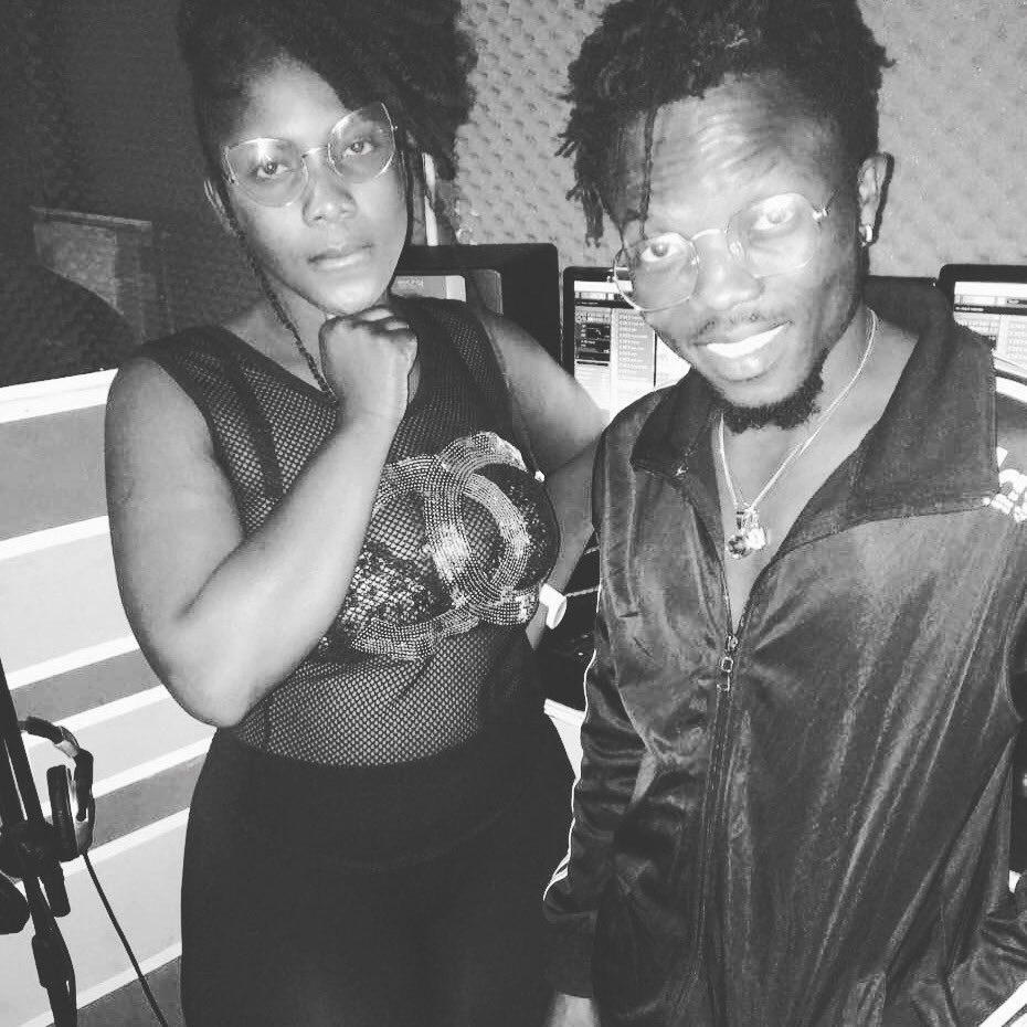 RichyRymz's tweet photo. Small things makes up blessings. Banger dropping soon .#Dothathing with the empress Mz Forson. Phoenix Cum RuffTown https://t.co/dAErvWXMQS