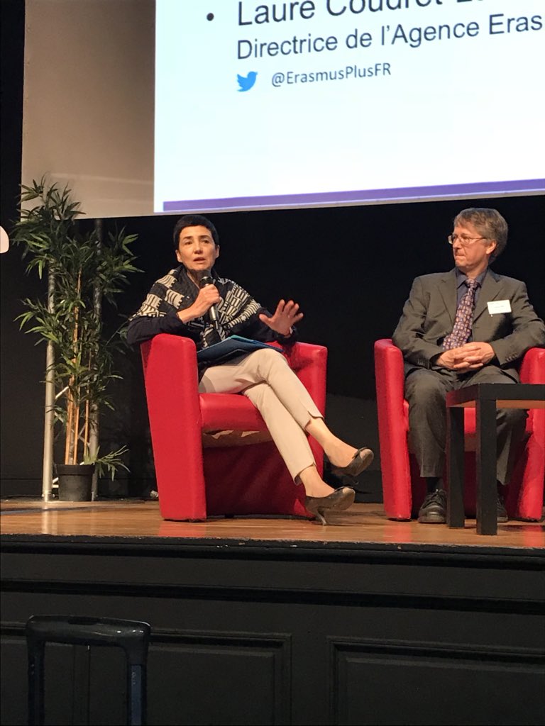 ErasmusplusFR's tweet photo. « L’Europe est une grande zone d’enseignement supérieur qu’il faut faire valoir à l’international » #ProcessusBologne #Conferasmus #EHEA @sup_recherche https://t.co/Cp9h8CE1yT
