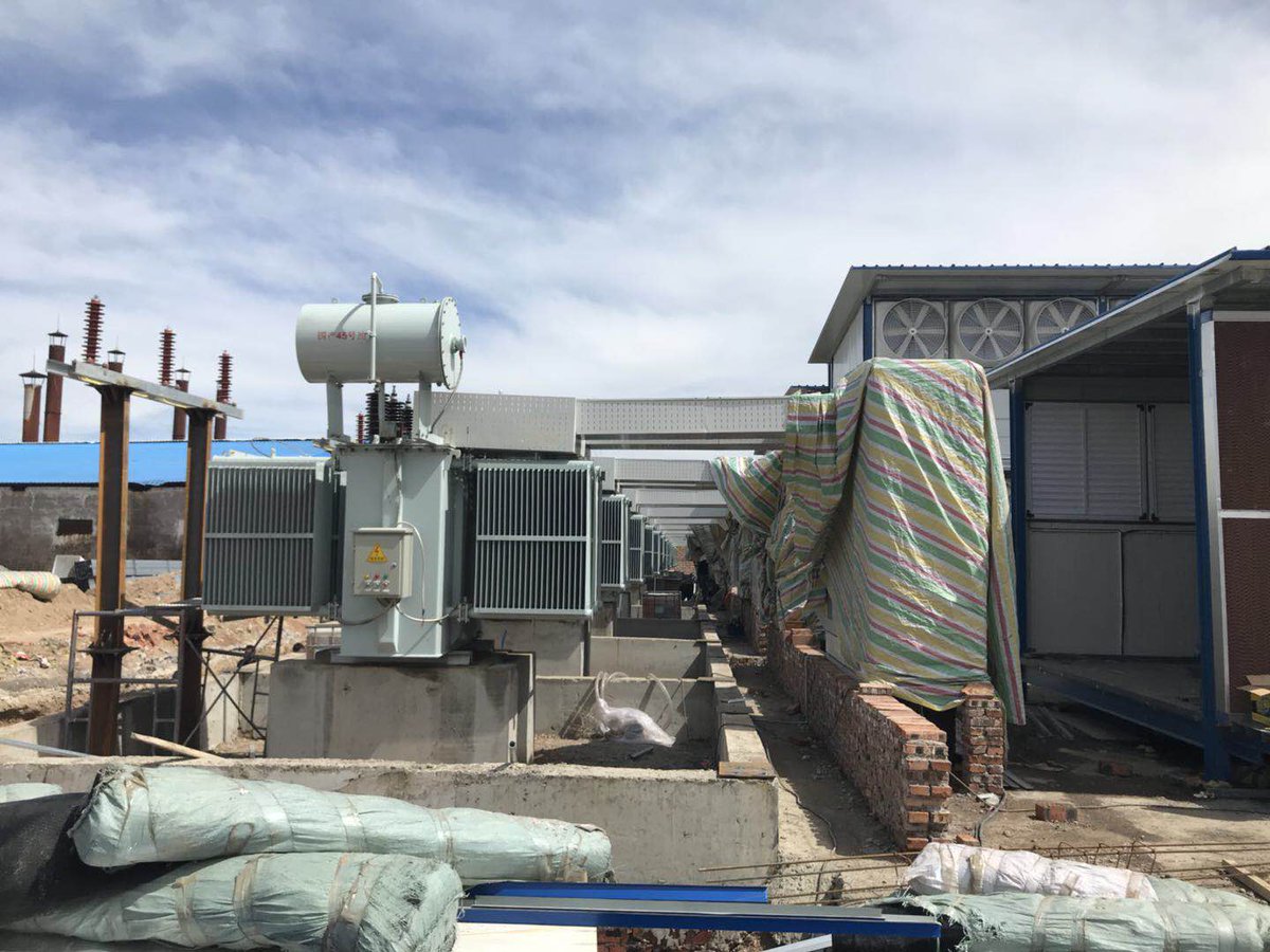 Red Li on Twitter: "#btc mining farm in Xinjiang, 20,000 ...