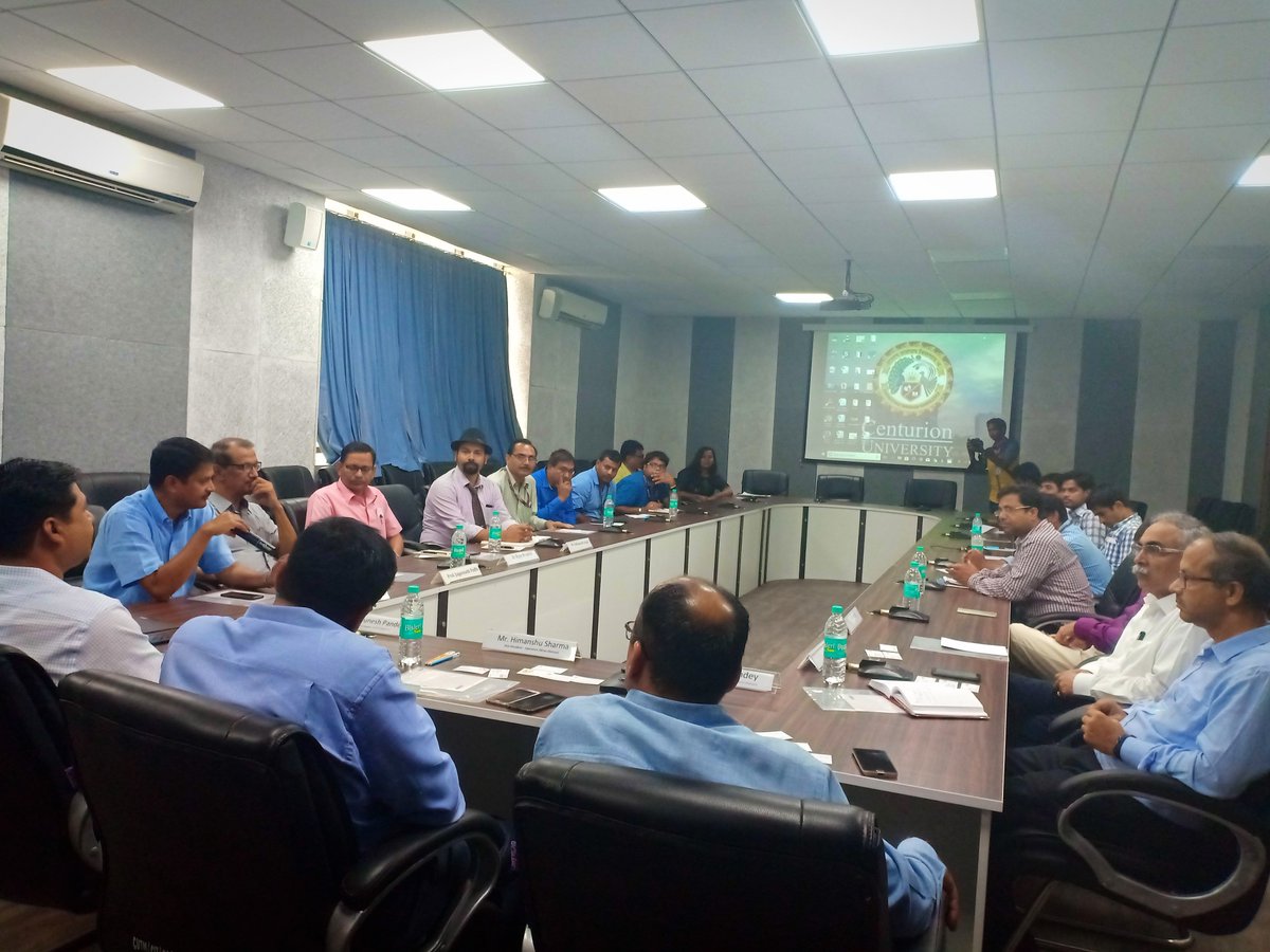 CUTMIndia's tweet photo. Senior members of #PolycabWires visited #CenturionUniversity. https://t.co/yo7G8Xs1fQ