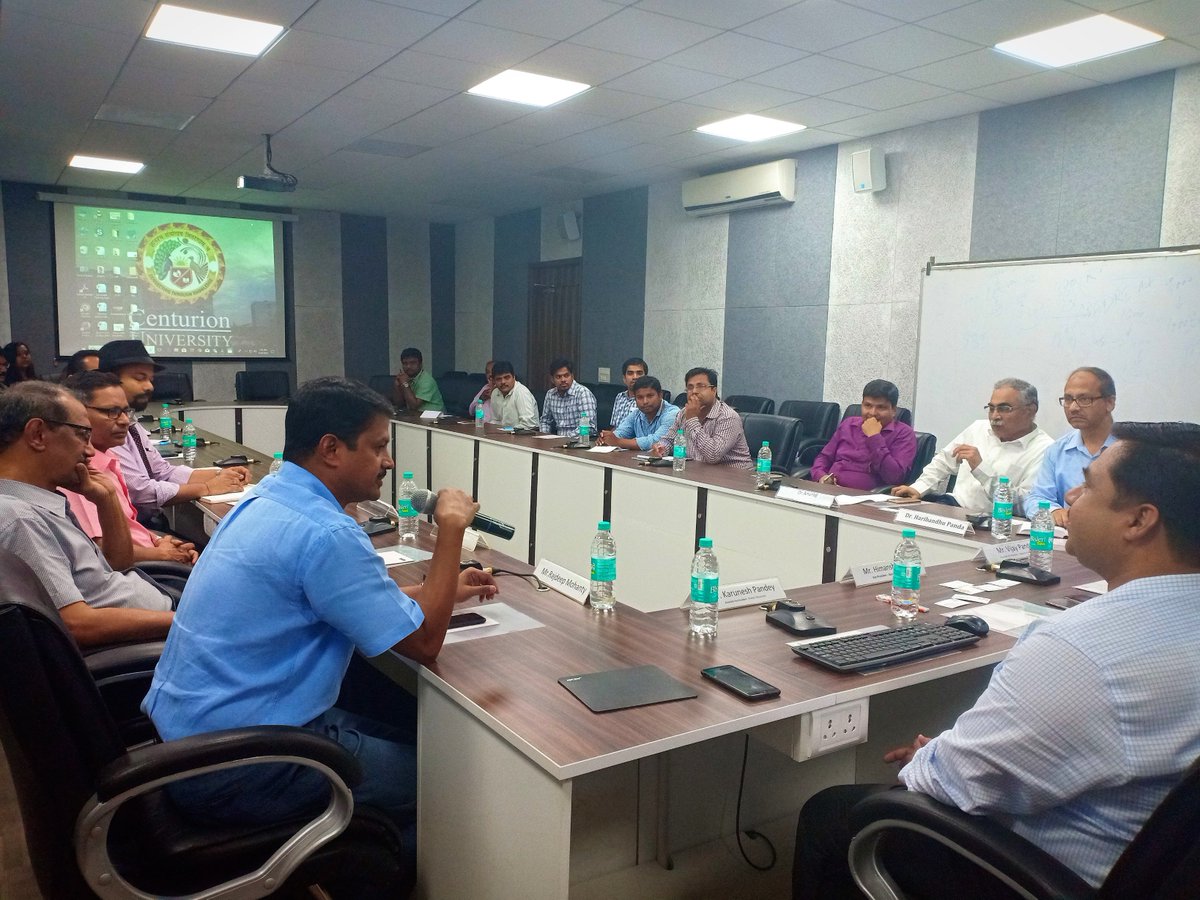 CUTMIndia's tweet photo. Senior members of #PolycabWires visited #CenturionUniversity. https://t.co/yo7G8Xs1fQ
