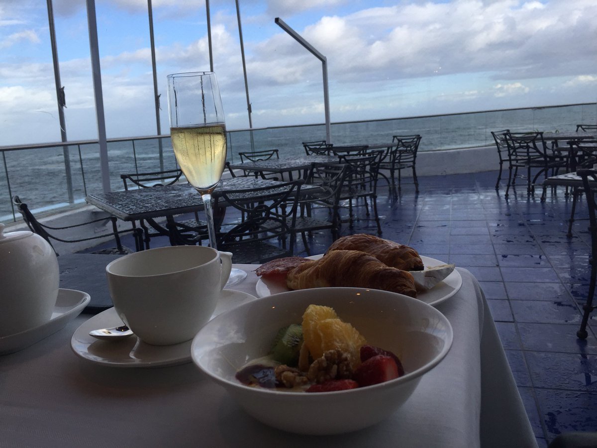 Breakfast <a href="/12_Apostles/">12 Apostles Hotel</a> bit chilly day but warm inside and amazing breakfast spread #loveCapeTown