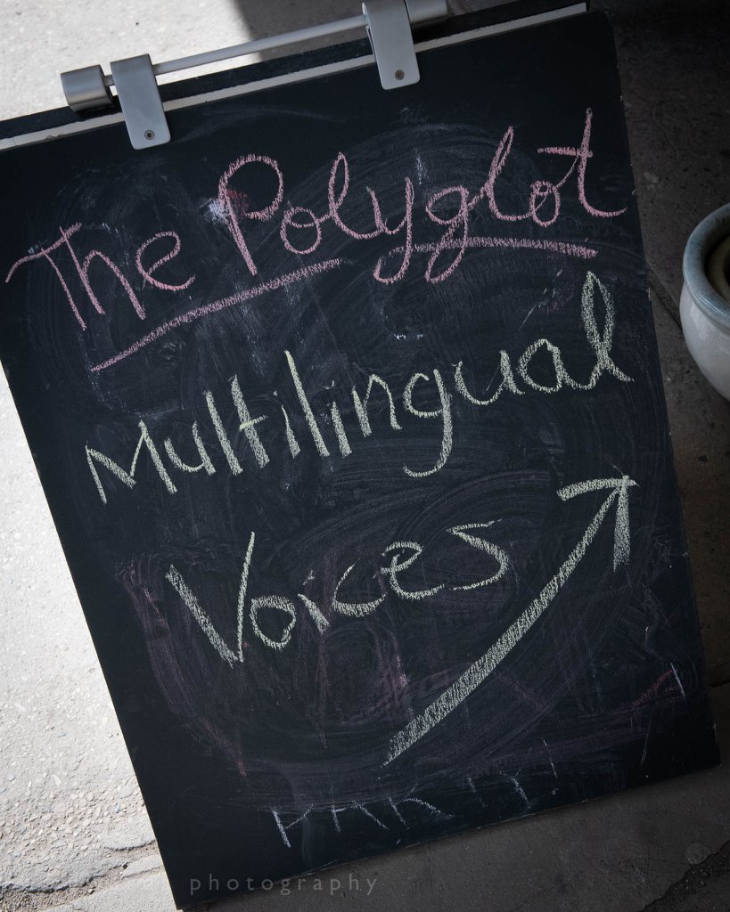 PolyglotMag's tweet photo. On the 23rd, we launched the third issue of The Polyglot (CanLit: Curating our Canons), at the @edmpoetryfest The Nook Cafe was FULL to the brim! #yeg #amreading #poetry #PoFest18 https://t.co/qoxPN0oa9T