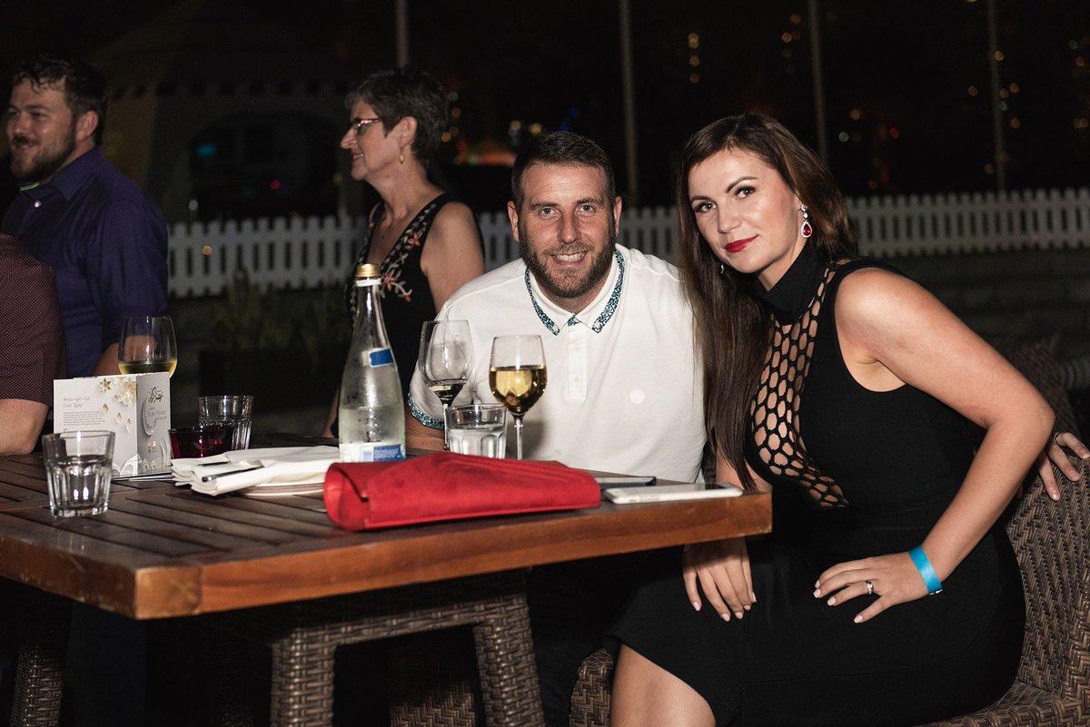 AOPartnership's tweet photo. The Sun had set, the temperature dropped, and the late evening was upon us. There was excitement in the air and with a backdrop of the Dubai Marina skyline the stage was set for our #cheeseandwine night at @EmiratesGC in #Dubai #UAE, courtesy of #JonestheGrocer #clientnetworking https://t.co/7FHIPyVIoJ