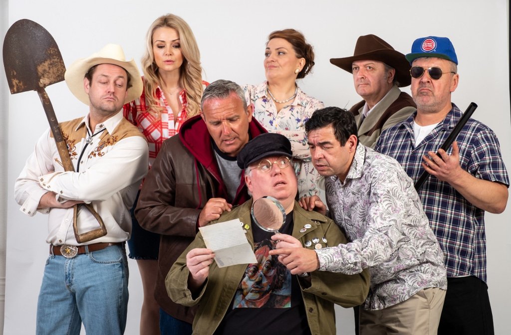 OpeningNight_'s tweet photo. #Review ⭐️⭐️⭐️⭐️ ‘A fun and fast paced comedy romp’ @LennonsBanjo on at @EpsteinTheatre until Saturday 5th May #Lennonsbanjo #FindTheBanjo #Liverpool https://t.co/ozIuMzhghB https://t.co/9B7kJxYKkt