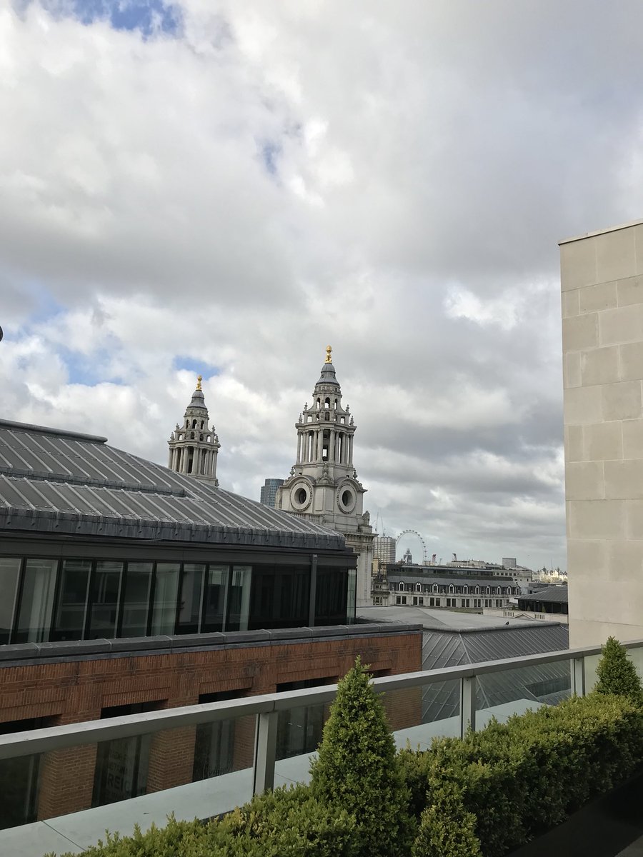 MartinAnd53's tweet photo. Stunning views of London skyline as we set up for our #RIBA accredited CPD at CBRE offices @wagstaff_fitout @Connectiontweet @connectionmary https://t.co/UuMUvgd40w