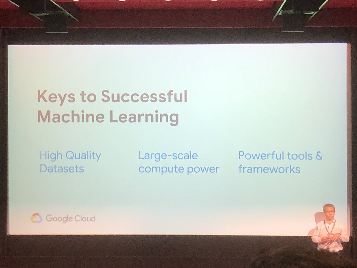 johnjleighton's tweet photo. Interesting talk from Google about machine learning at #SkyTechConf2018 https://t.co/2LoZO4ovTe