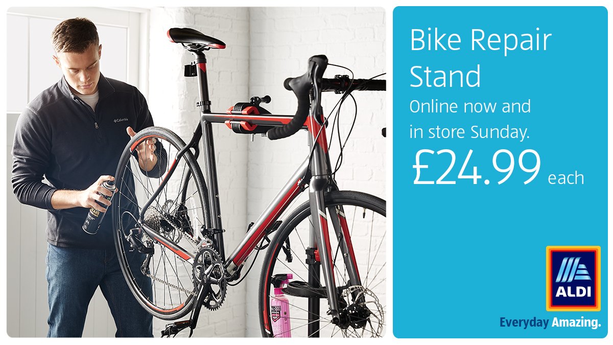 aldi bike repair stand 2018