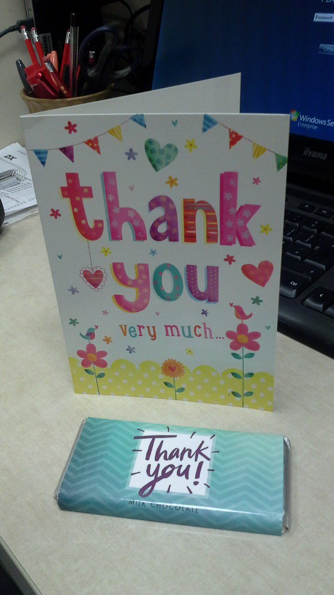 SignetMLCUK's tweet photo. Lovely thank you from store @ErnestJonesNcl to our #Gateshead repairs workshop! #trustcarerepair #teamsignet #signetpathtobrilliance https://t.co/tPht2vRI8R