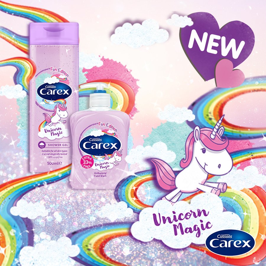 Poundland on Twitter "WIN a year's supply of Carex Unicorn Magic hand
