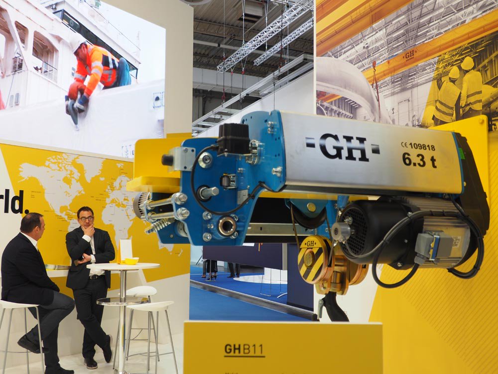 ghcranes's tweet image. GH Cranes in #CeMAT Hall 024, Stand C47 #CeMAT18”. #BasqueIndustry40 #HM18