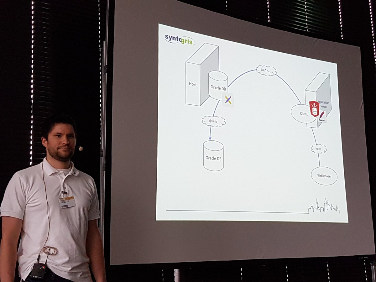 Einen Blick auf den Bizeps der Datenbank werfen, jetzt mit <a href="/gassenmj/">Jonas Gassenmeyer</a> #apexconn18 #orclapex